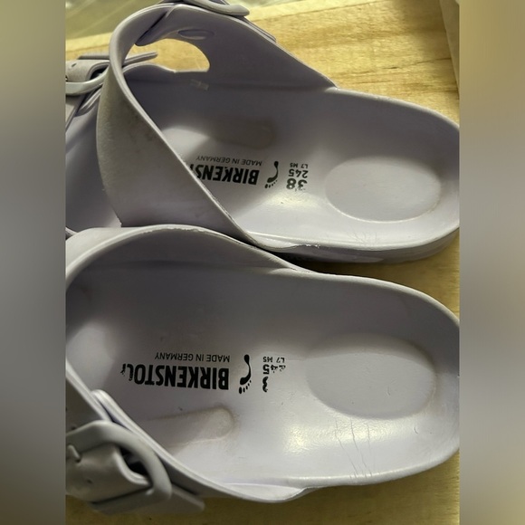 BIRKENSTOCK Women's Essentials Arizona Footbed Sandal Violet Purple Foam Size 7 - Picture 5 of 8